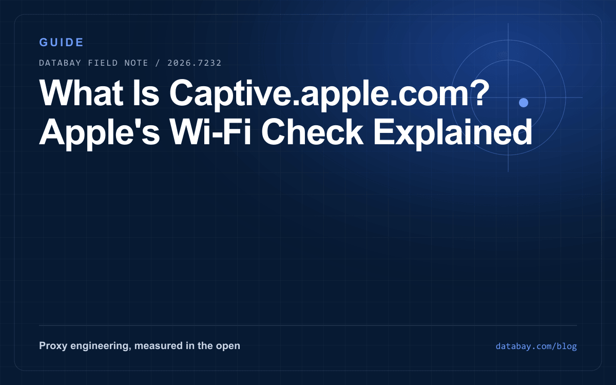What Is Captive.apple.com? Apple's Wi-Fi Check Explained