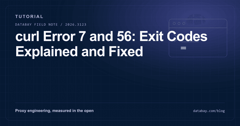 curl Error 7 and 56: Exit Codes Explained and Fixed - Databay