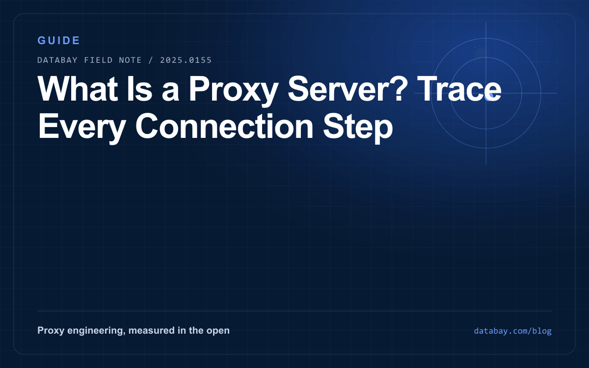 What Is a Proxy Server? Trace Every Connection Step